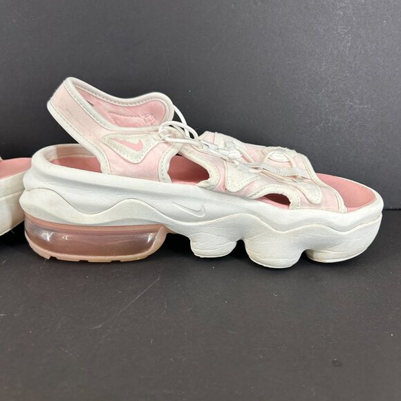 Nike Air Max Koko Sandals Pink & White Women’s Size 9 Platform - Picture 5 of 16